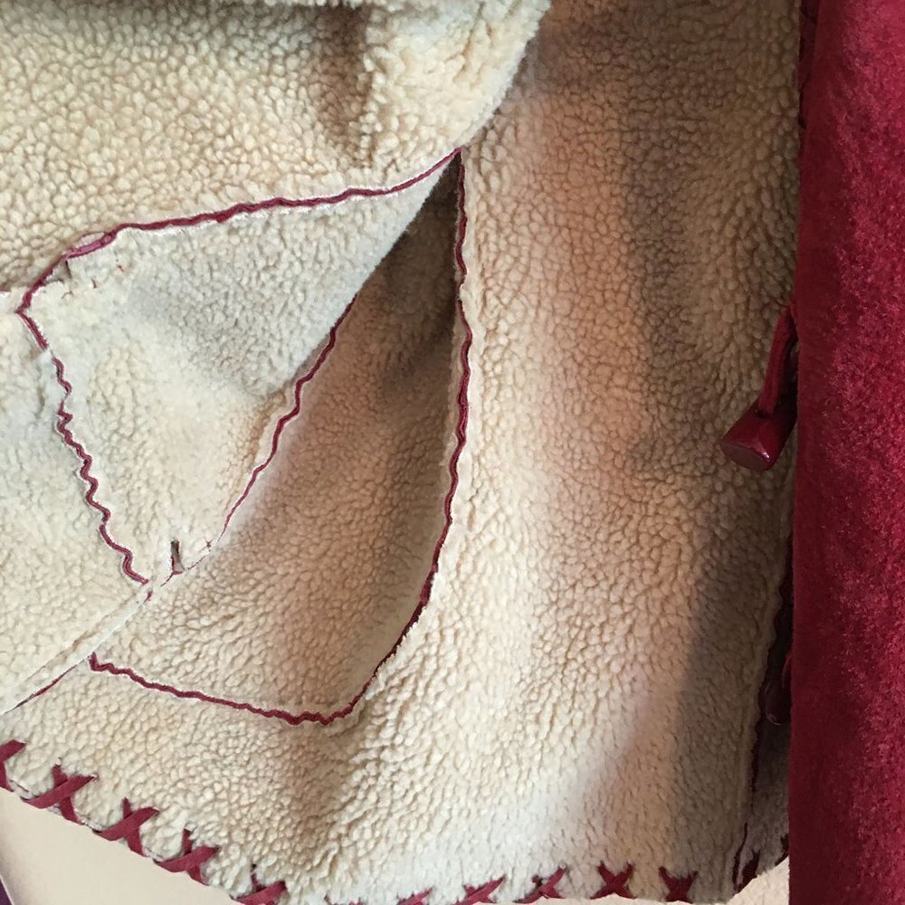 Torrid Suede Hoodie Jacket Size 2 18/20 - Picture 6 of 13